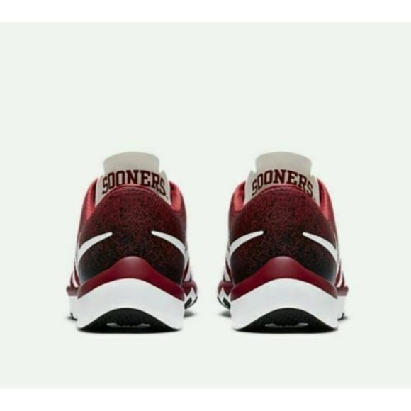 NIKE FREE TRAINER 5.0 V6 AMP OKLAHOMA SOONERS MEN\'S Sizes 8 & 10 New With Box main image 4